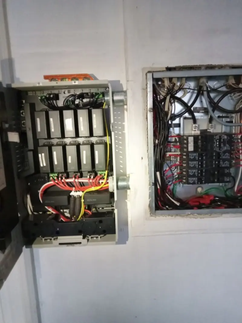 Electrical panel upgrade completed for Indoor Lighting Installation in Opelika
